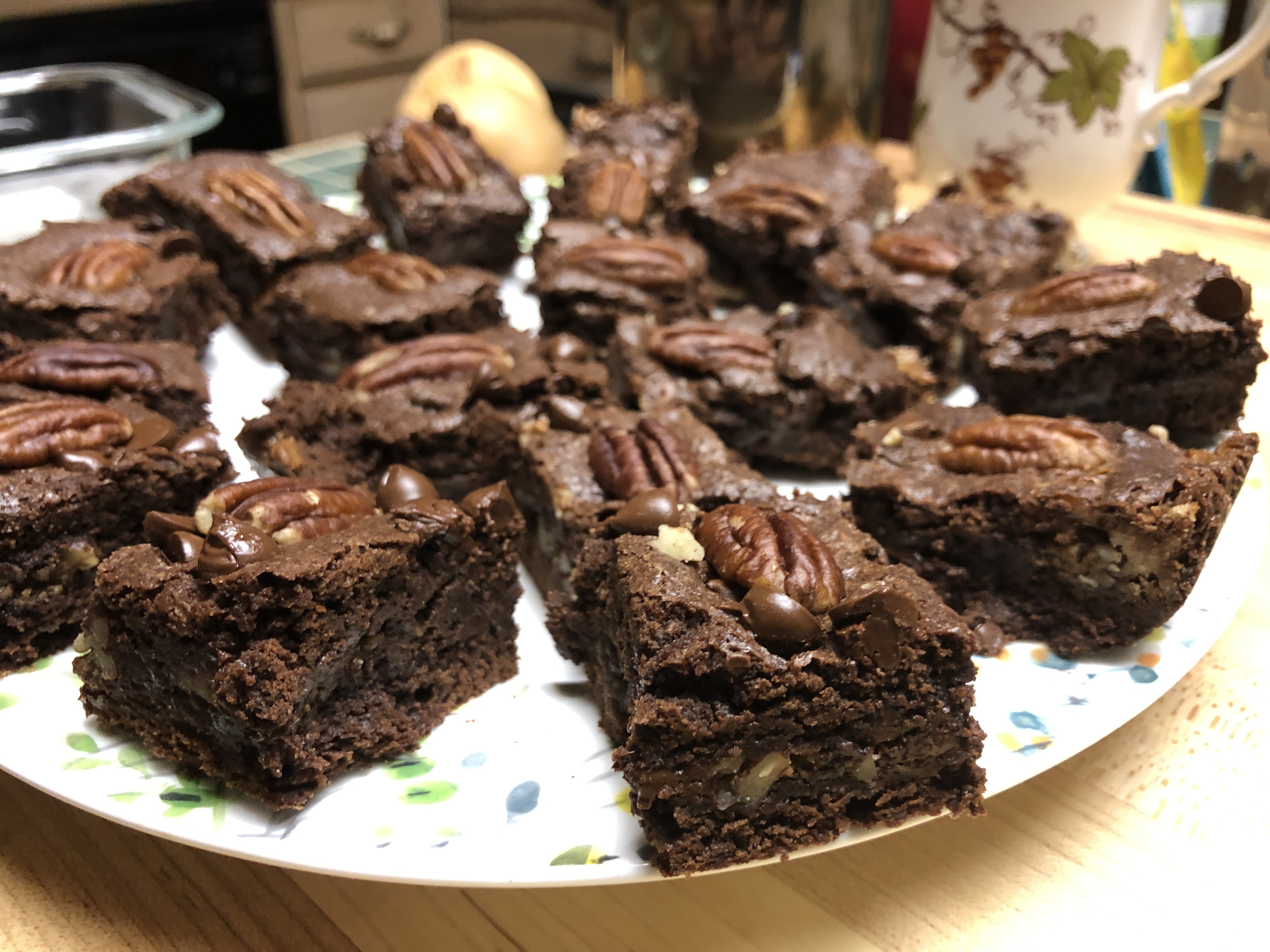 Pecan Turtle Brownies