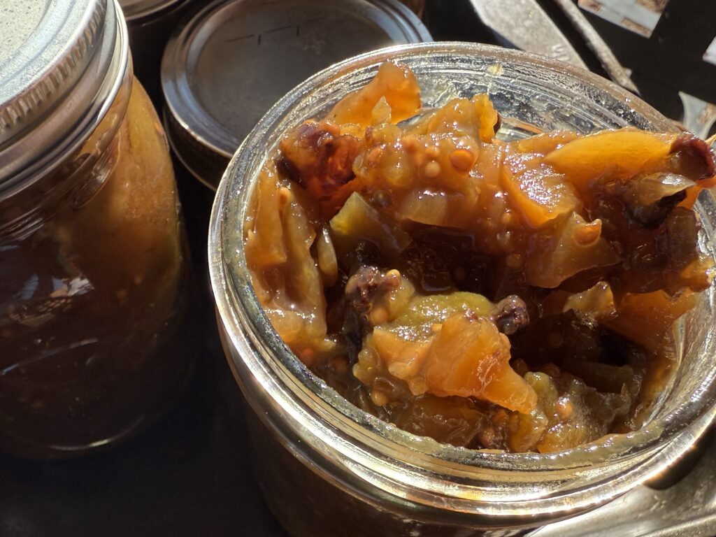 green tomato chutney