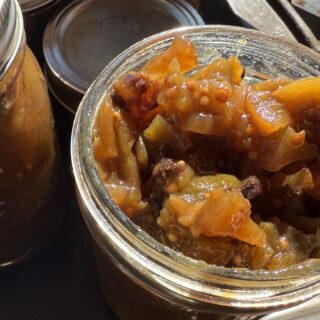 green tomato chutney