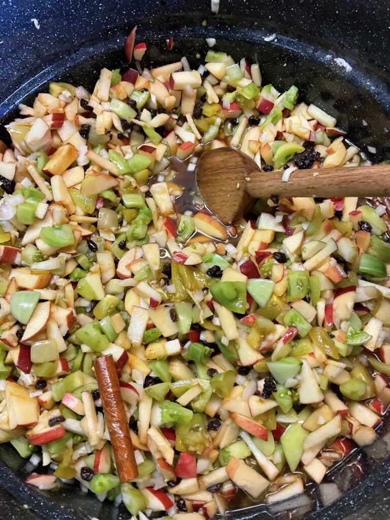 green tomato chutney